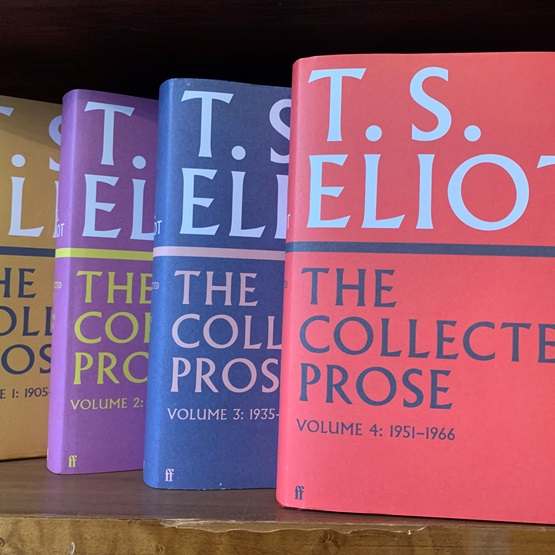 T.S Eliot Collected Prose : T.S Eliot Collected Prose